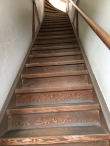 松島城階段