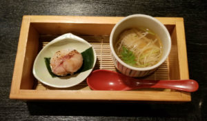 スープと手毬寿司